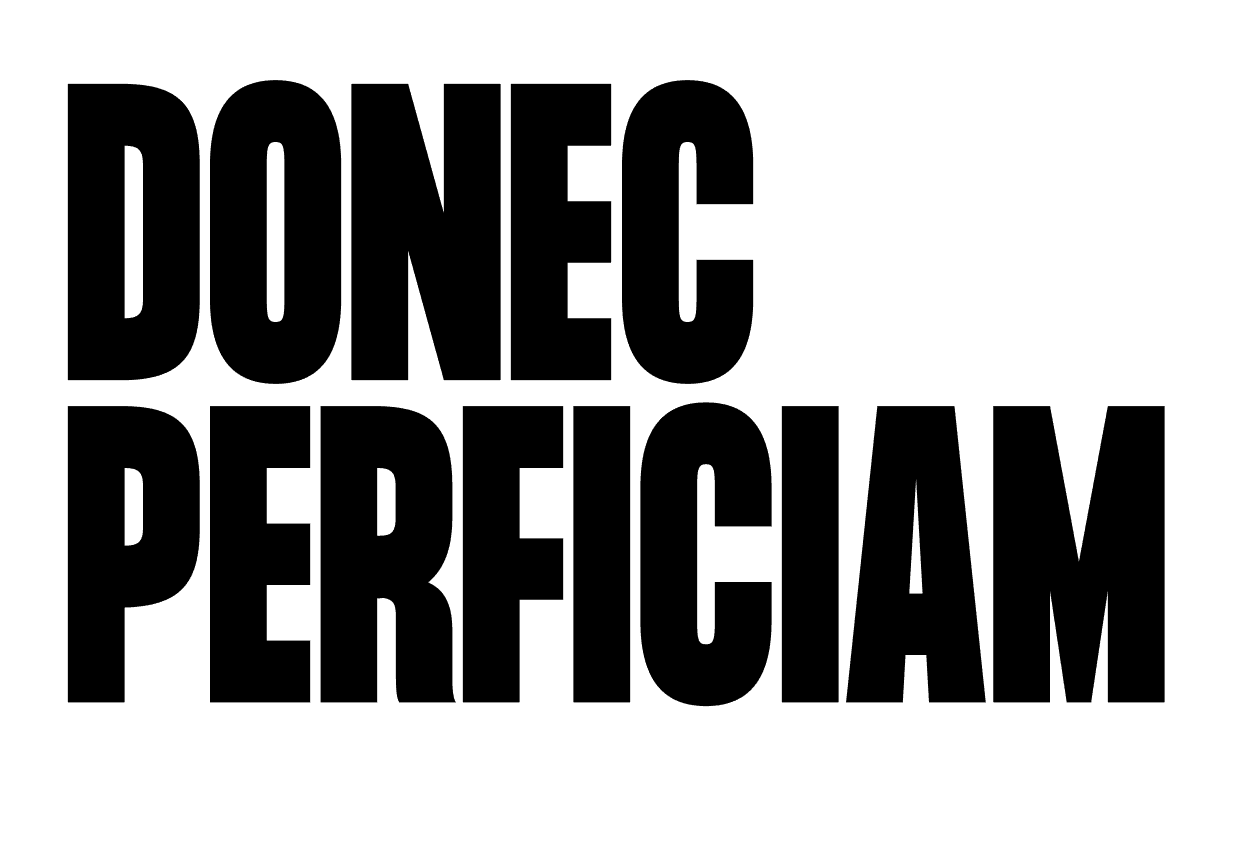 Donec Perficam