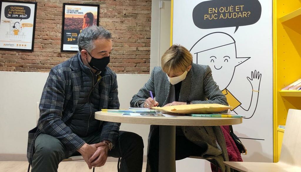 Carme Forcadell i Ernest Pérez-Mas