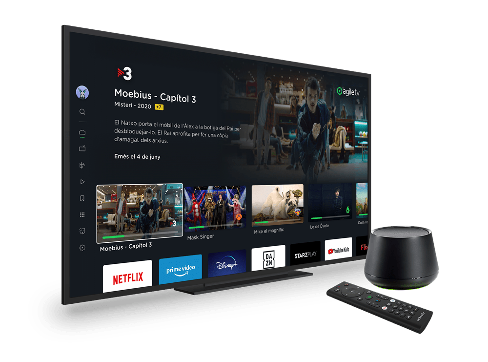 Tarify - 📺 Agile TV: qué es, precio y cómo funciona 📺 Si eres aficionado  a #Netflix, #PrimeVideo u otras plataformas de entretenimiento y aun no  tienes una #SmartTV ¡este post te