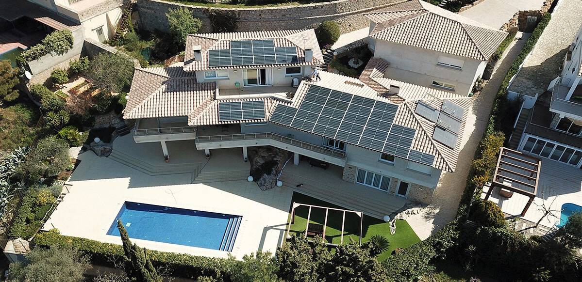 Autoconsum fotovoltaic. Plaques solars