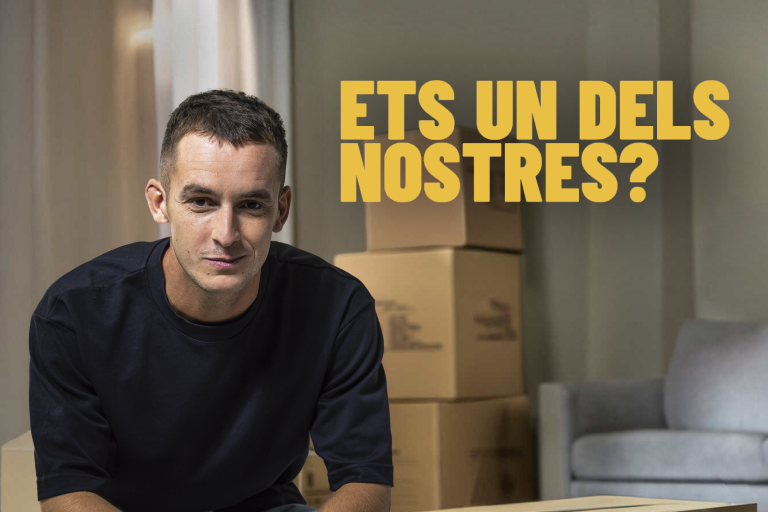 Marc Casadó a la campanya Un dels nostres de Parlem